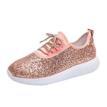 Load image into Gallery viewer, Fashion Gold Silver Shoes Women Glitter Sneakers