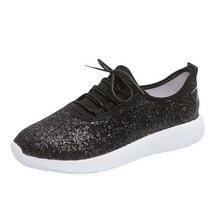 Load image into Gallery viewer, Fashion Gold Silver Shoes Women Glitter Sneakers